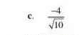  (-4)/sqrt(10) 