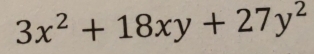 3x^2+18xy+27y^2