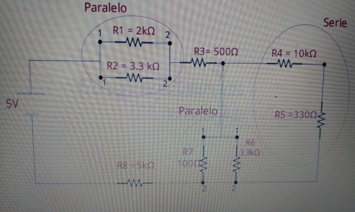 Paralelo
e
5V