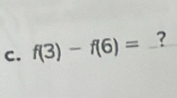 f(3)-f(6)= _?_