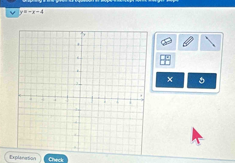 y=-x-4
× 
Explanation Check