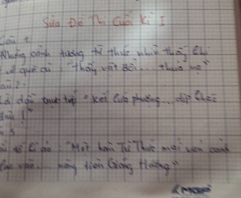 Suia De Thì Cuái xi I 
Oou i 
Making cand ting thú thu whin thā ei 
èquè dì thay vàt Bài thie bó 
caalp: 
Lá dàù tru t a kei luo phaing、sp thaā 
I1 
uō ci ho Hoi hon Thi Thae mai veon cand 
loke who. hany fien ong tang