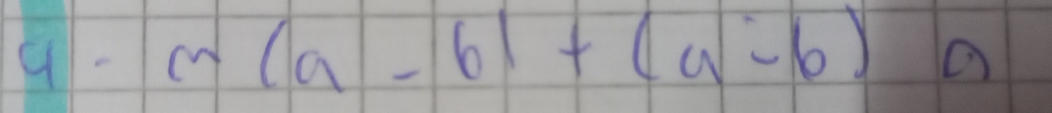 9-a(a-6)+(a-6)a