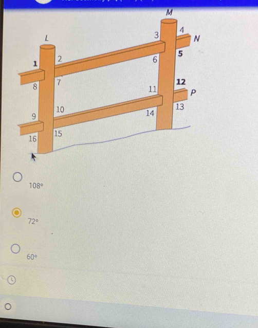 108°
72°
60°