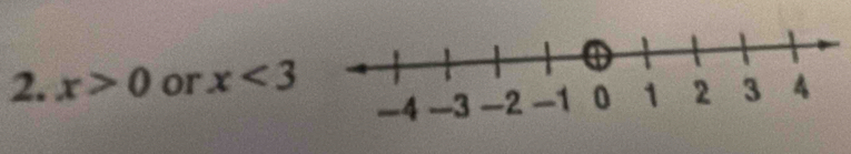 x>0 or x<3</tex>