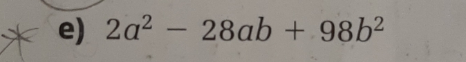 2a^2-28ab+98b^2