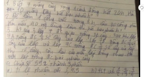 Big máy cay zong cānh dōng héi zon Hà
10 wāy Cay hé bgo when b? 
7 Pe laim l cog uéi trong Bi cán go cāng yl 
Há néu u0 nà dng làn d hú baohuāh? 
3. hs cy 3 lag 
7ATrong do  7/5 50° at giao trong 3b cay. Sau bhikp 
cay Qho Ra 16p 78 tang 
cóy cld eàp uà lāp 7C tong dc 3/4 so^2 dc 1/5 s^2
thi so ca can Rai cn mǎi lai bāng mhau. H cay cun lg 
wǎi pap tèng do bāò whiòu cay? 
4 Chiase 53 z thanh 3phān 
a fí lē thuān ¢ēi 3 4.5 b) tL+cos^(-1) 1/2 : 2/3 : 3/4 