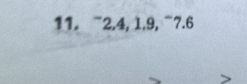 ~2.4, 1.9, ~7.6