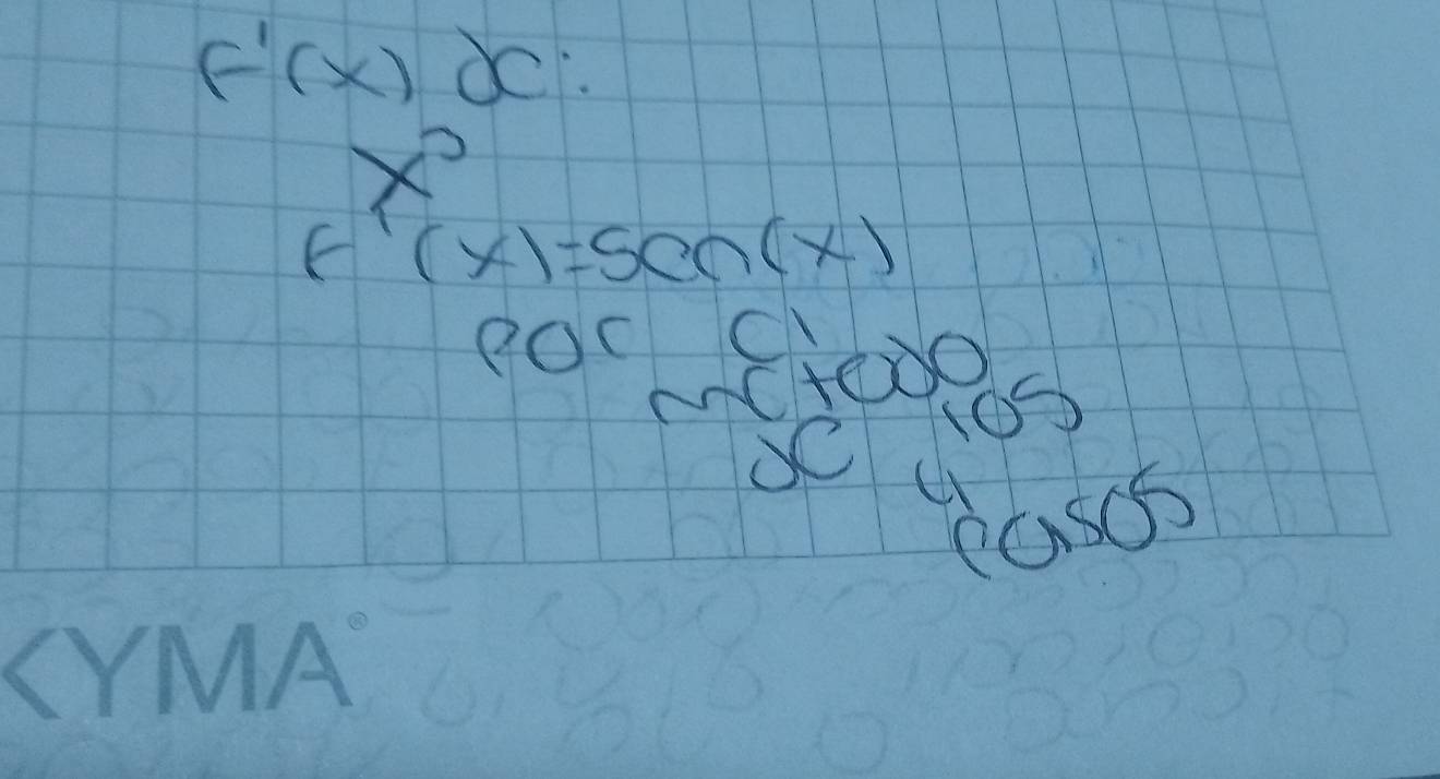 f'(x)x :
x
F'(x)=scn(x)
10S 
cas0