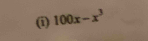 100x-x^3