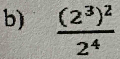 frac (2^3)^22^4