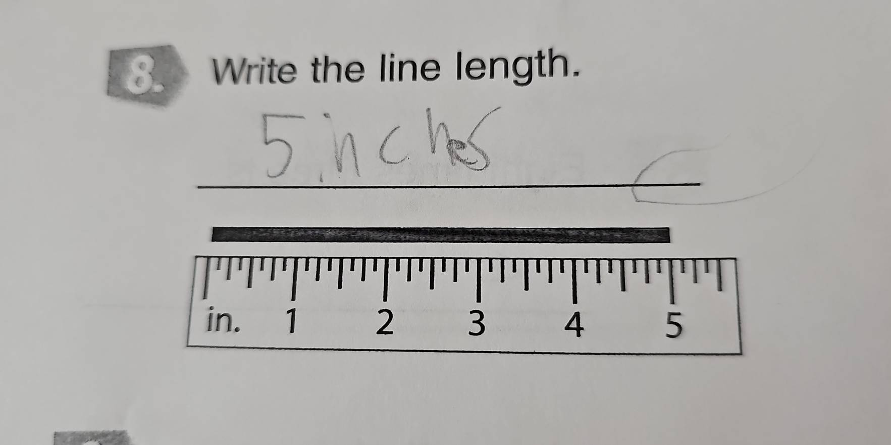 Write the line length.