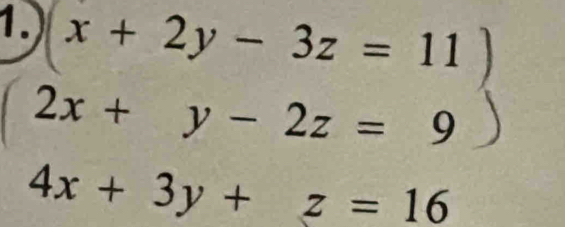 ∴  CF/BC = DF/C 
4x+3y+z=16