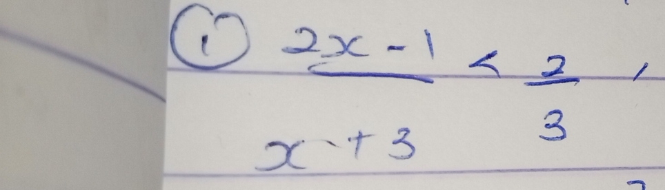  (2x-1)/x+3  ,