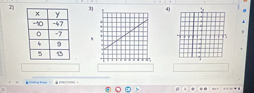 + 

+ = Finding Slope DIRECTIONS 。 
Nov 4 6:12 US