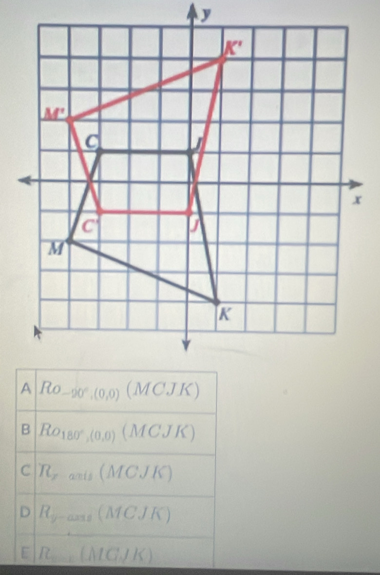 B Ro_180°,(0,0) (M CJ /
C R_xanis(MCJK)
D R_y-axss(MCJK)
E R(MC,JK)