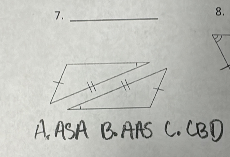 A, ASA B. AAS C. CBD