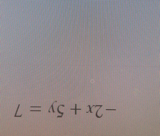 -2x+5y=7