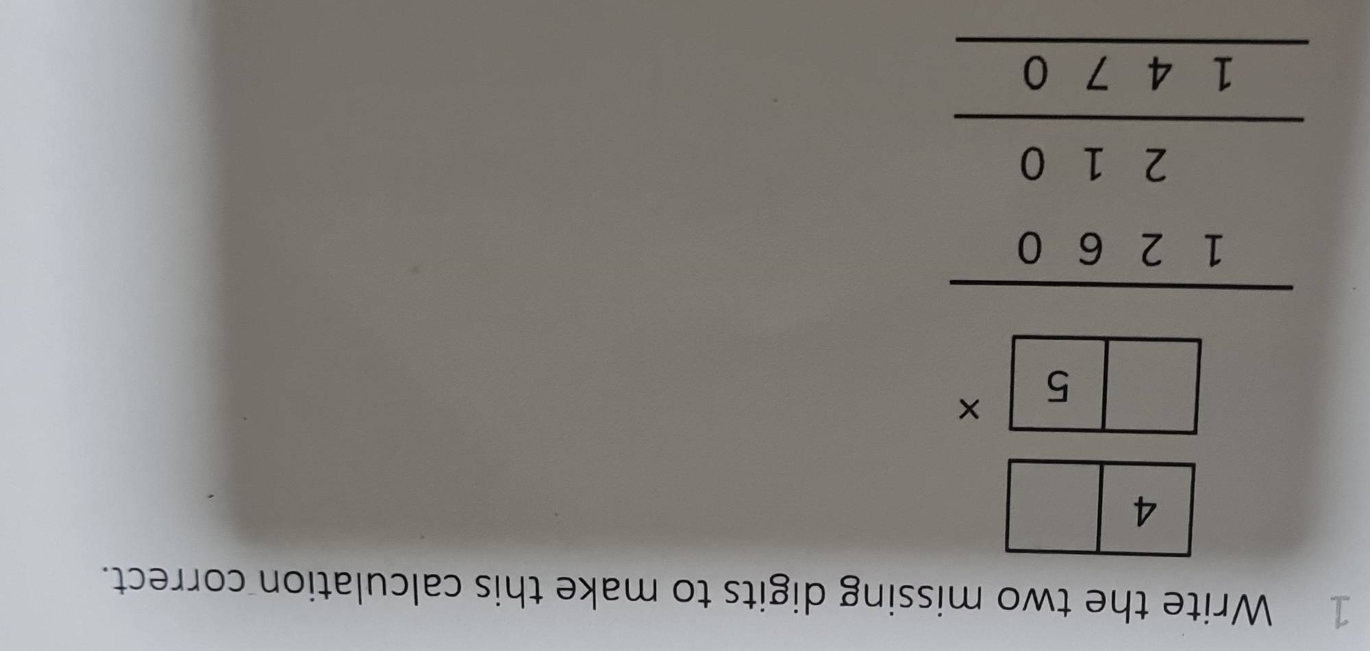 Write the two missing digits to make this calculation correct.
beginarrayr frac overline frac x 71frac 2* 33* 3_ _ frac  7/2 +2_  1/12 +3=