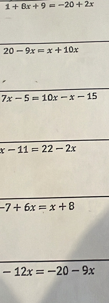 1+8x+9=-20+2x