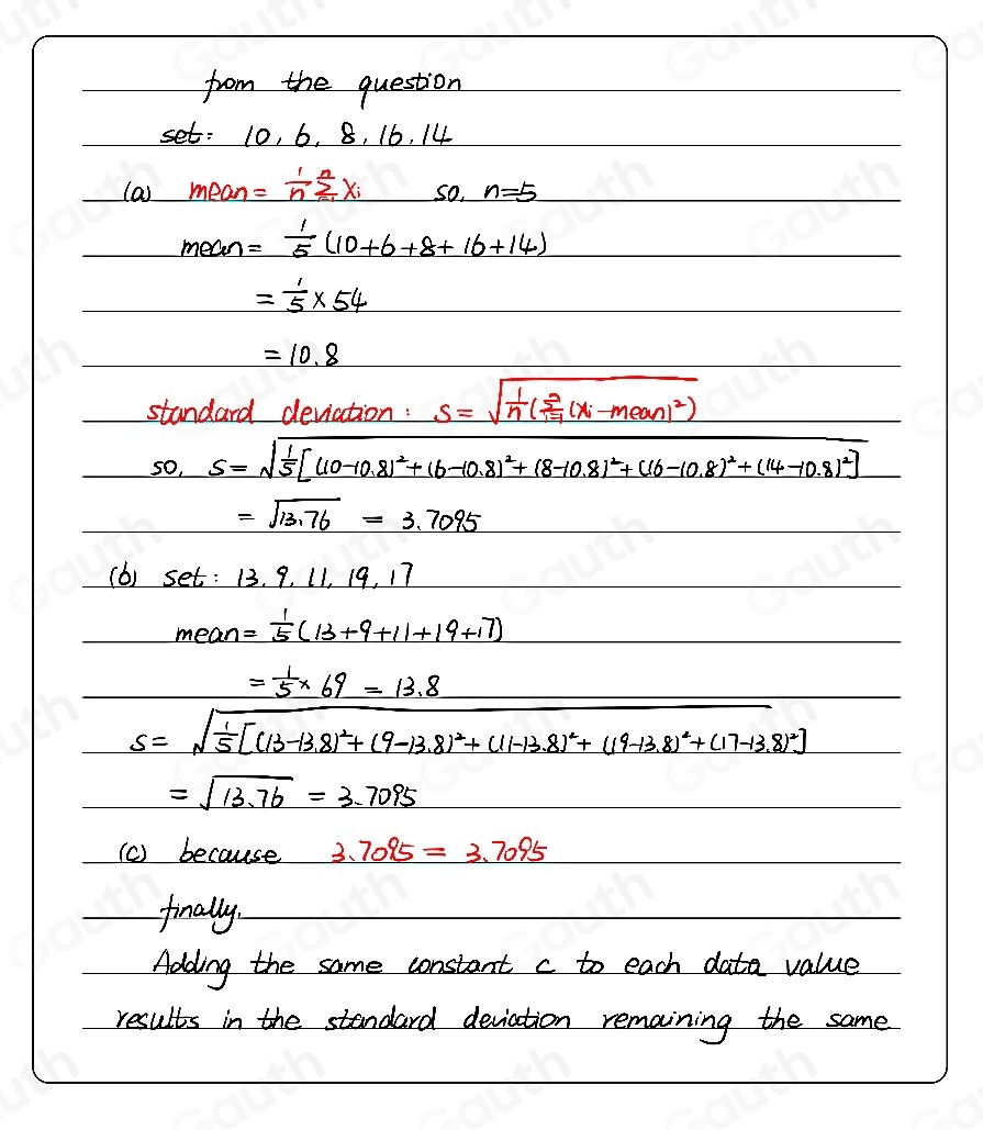 Solved: In this problem, we explore the effect on the standard ...