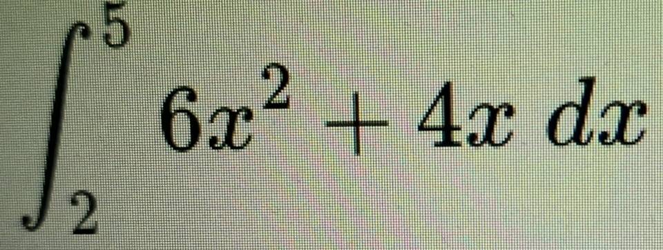 ∈t _2^(56x^2)+4xdx