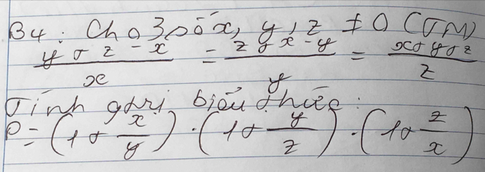 Bu^. Cho3 0 ox, y, z!= 0(sqrt(M))
4
 (ysigma^2-x)/x = (2yx-y)/y = xsigma ysigma z/z 
P=(1+ x/y )· (1+ y/z )· (1- 2/x )