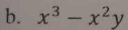 x^3-x^2y