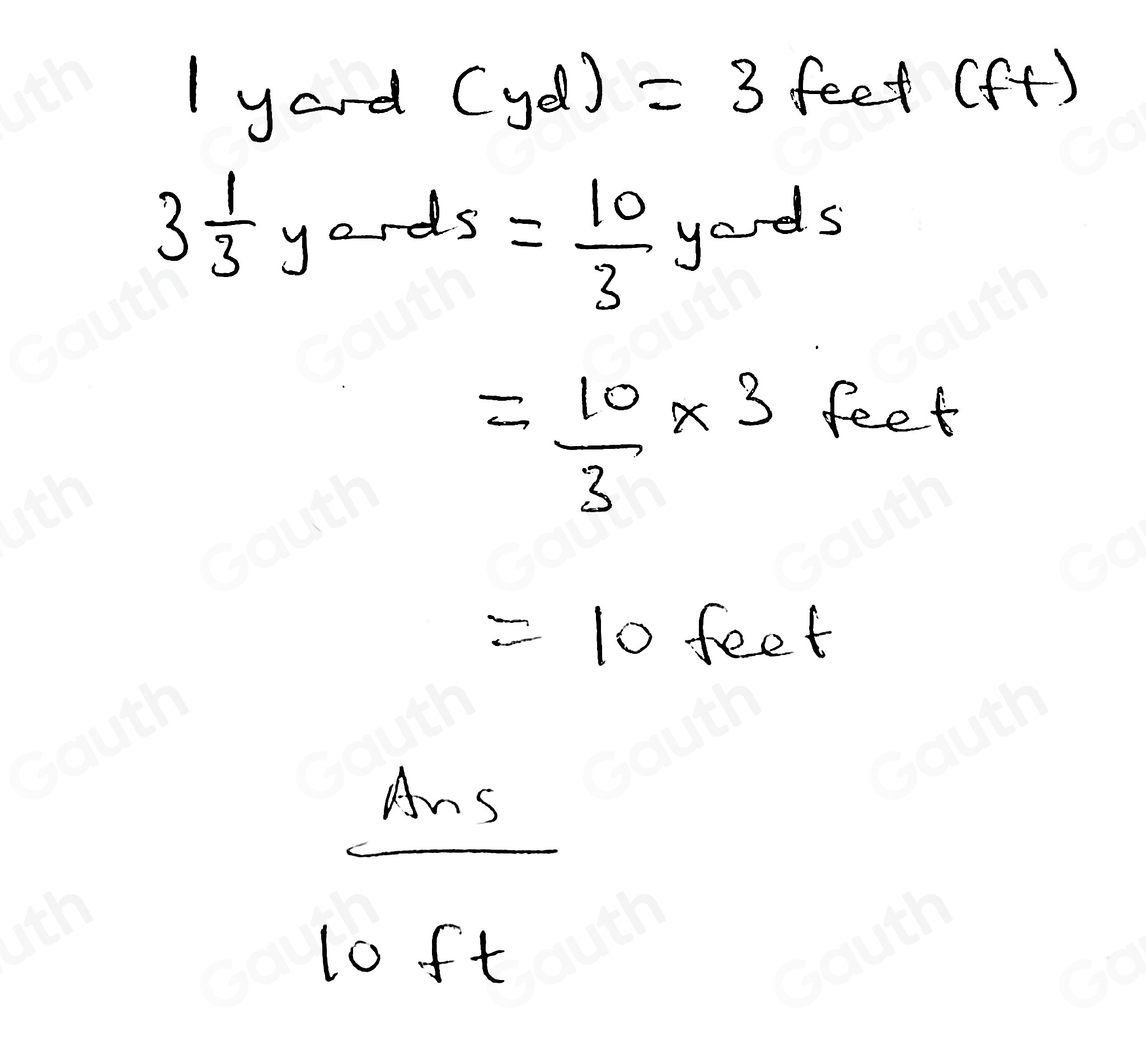 Solved: Tony bought 3 1/3 yards of fabric. Use the facts to find how ...