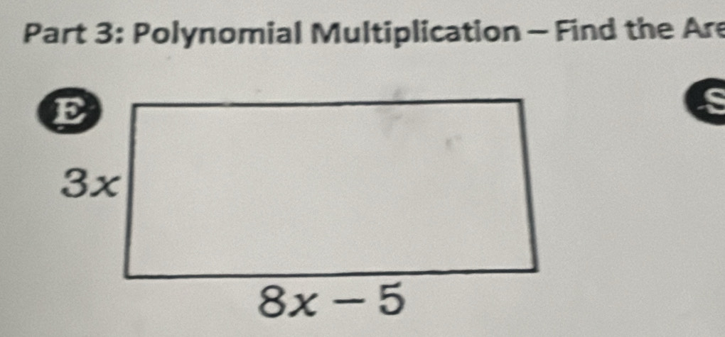 Polynomial Multiplication - Find the Are