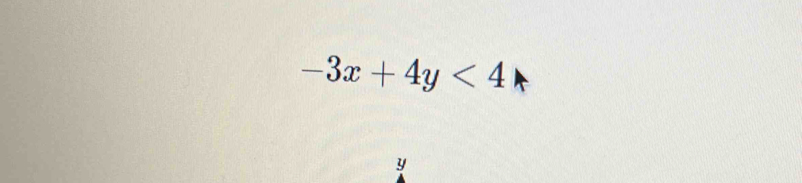 -3x+4y<4</tex>
y