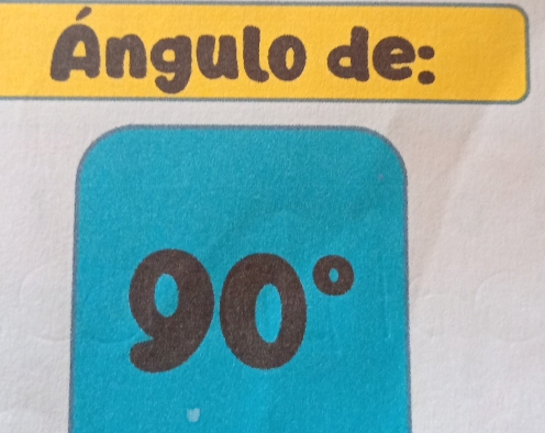 Ángulo de: