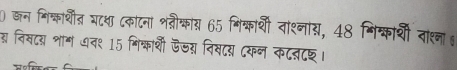 0 कन मि्काशीत घटशा ८काटना शनीक्काग 65 गिक्काशी वाश्नांय, 48 मि्काशीं दाश्ना 6
स निसदय शाग ७न१ 15 गिक्काशी जस निसदस दकल कटतटछ।