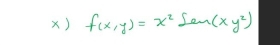 f(x,y)=x^2∈t em(xy^2)