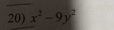 x^2-9y^2