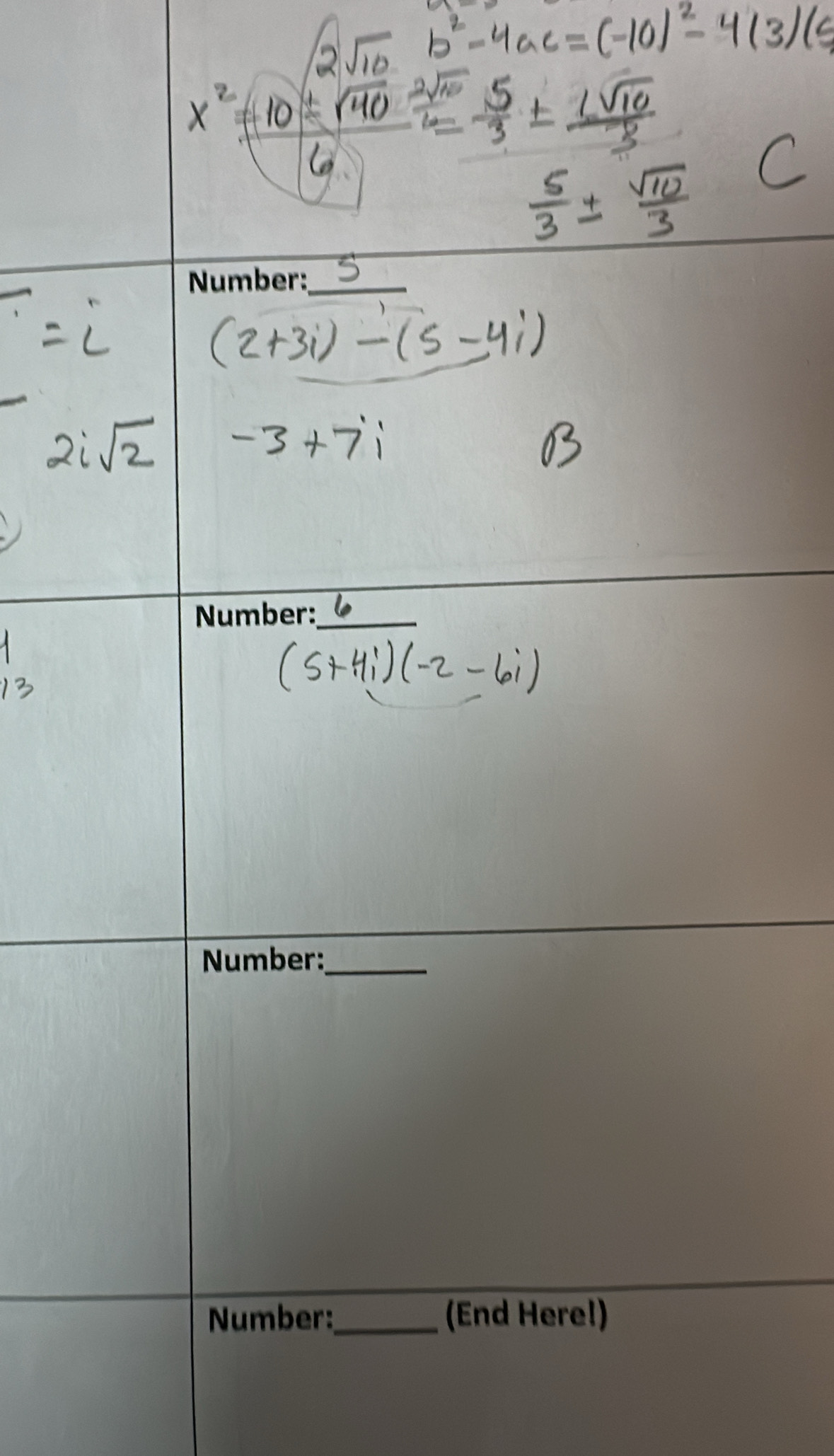 b^2-4ac=(-10)^2-4(3)(c
C
=i
A
13