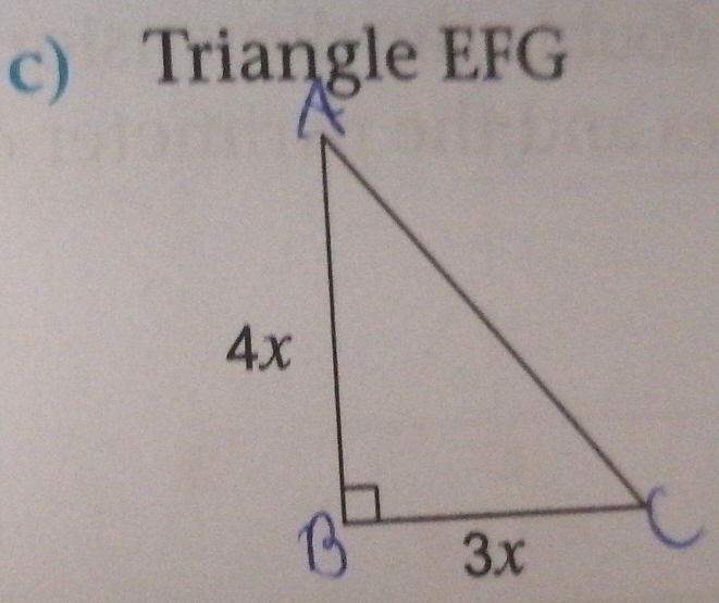 Triangle EFG