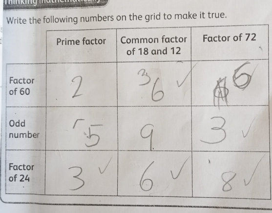 Wnumbers on the grid to make it true. 
o 
o