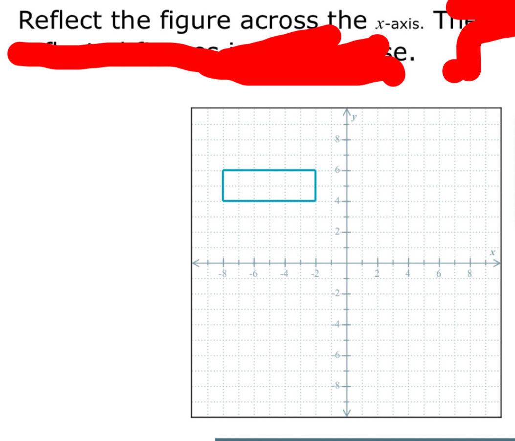 Refect the igre across the x axis. T