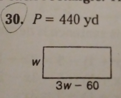 30, P=440yd