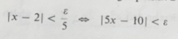 |x-2| |5x-10|