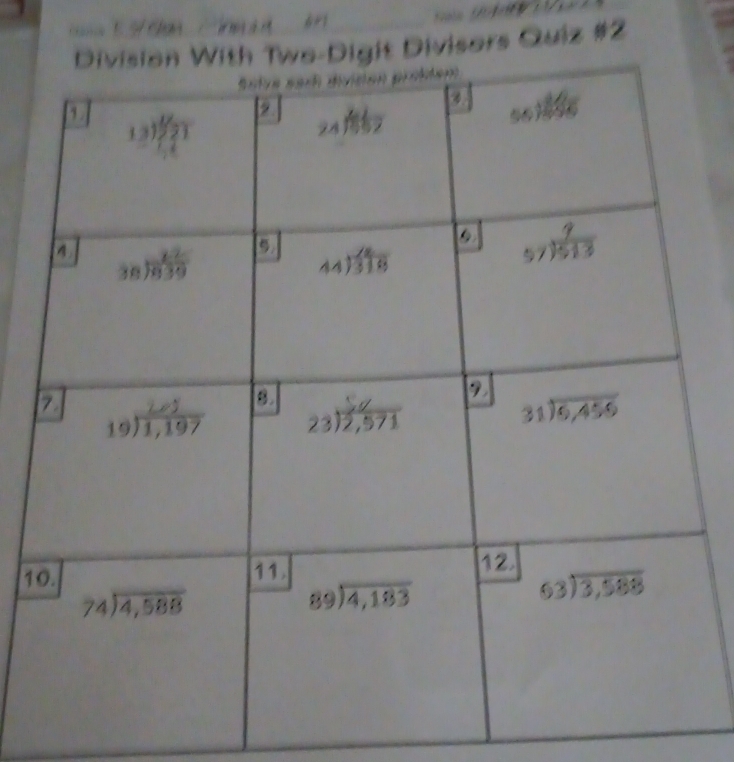 Divisors Quiz #2
1