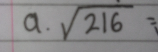 sqrt(216)=