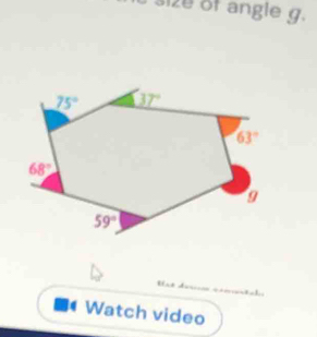 size of angle q.
- 
Watch video