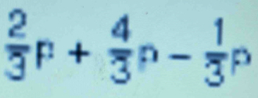  2/3 F+ 4/3 nn-frac 1- 1/3 p