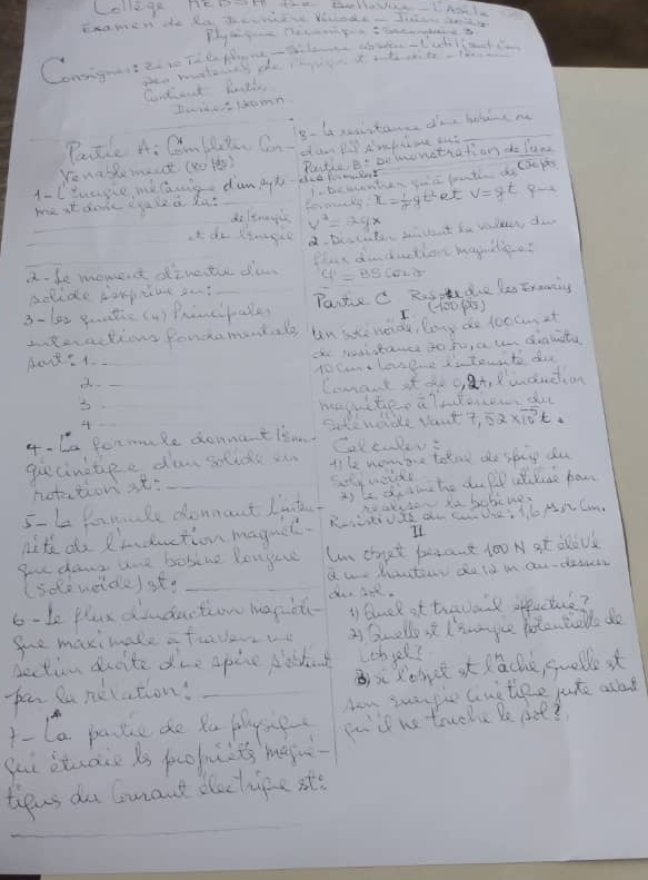 Solved: Lellege De, t thehe-hal Examen do Ro teruee Yecoae- J bo Play ...
