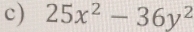 25x^2-36y^2