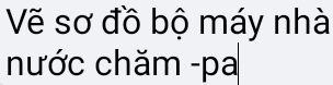 Vẽ sơ đồ bộ máy nhà 
nước chăm -pa