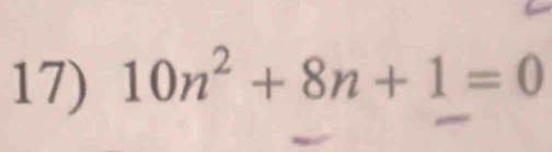 10n^2+8n+1=0