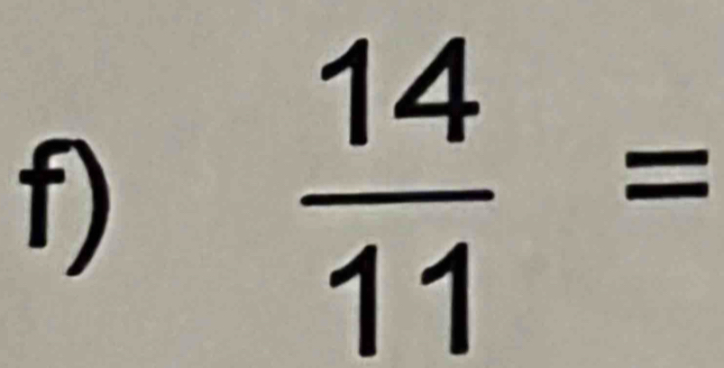  14/11 =